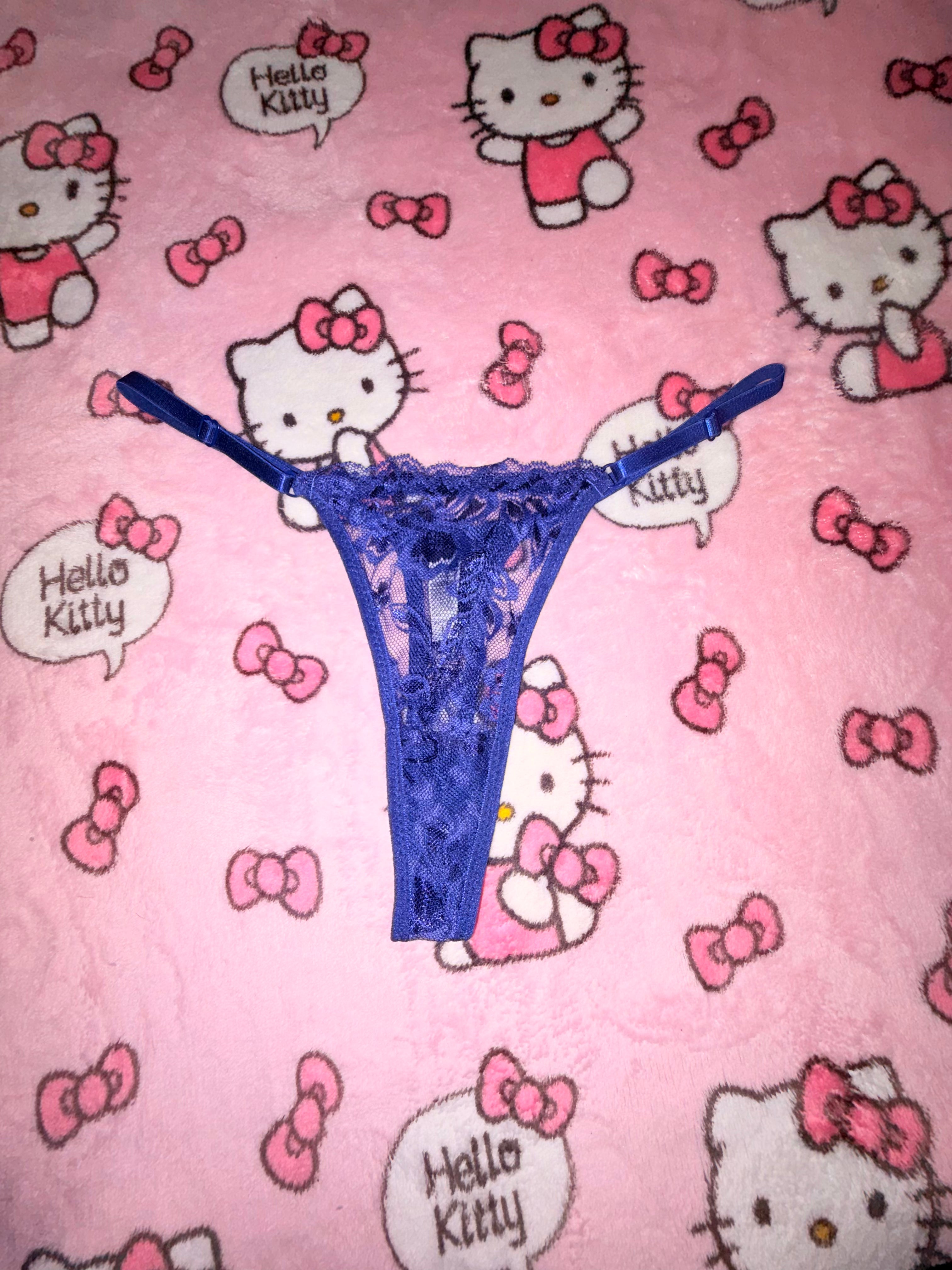 Blue Lace Micro Thong